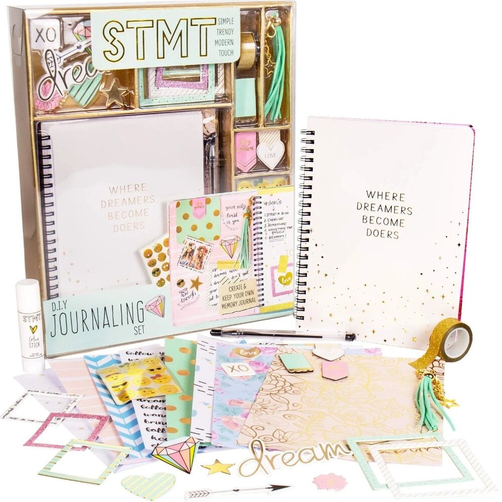 STMT  D.I.Y.  Dreamers  Become Doers Journaling Set, Stationery Set  New